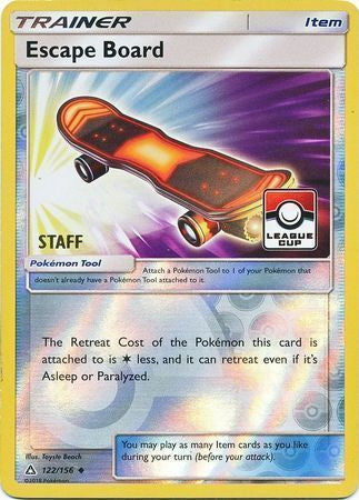Ultra Prism Escape Board #122 Staff League Promo
